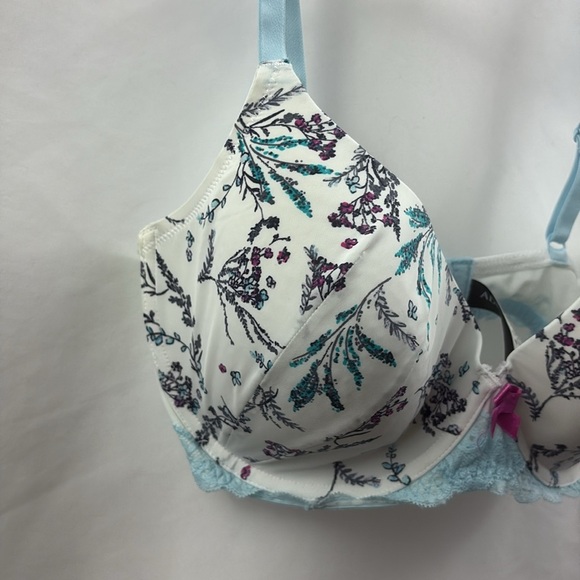 Adore Me Lot Of 2 34DDD Bras Multi-color Balconette Floral & Pink - Picture 2 of 15